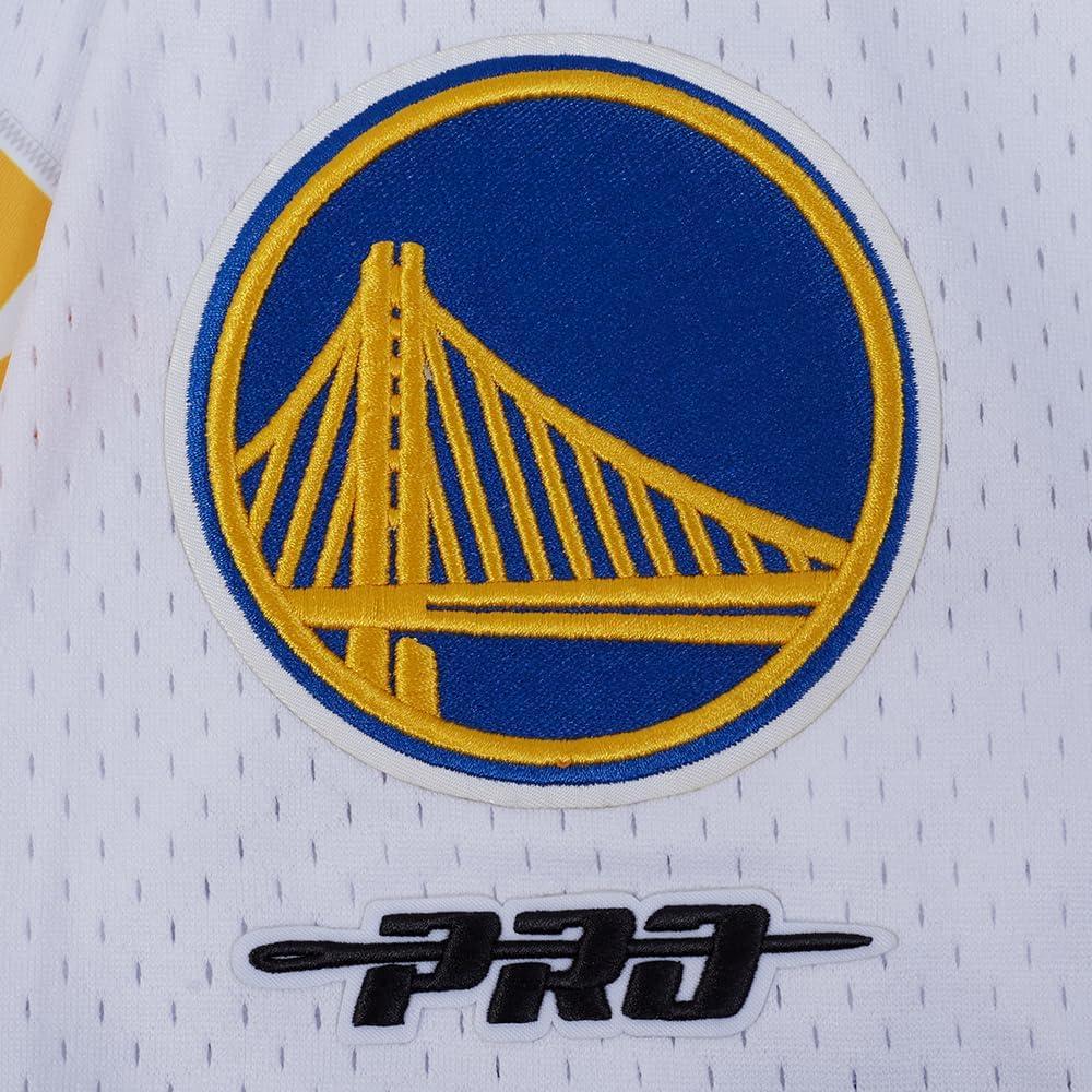 imagePro Standard NBA Mens Mens NBA Golden State Warriors Classic Player Mesh Down TopWhite