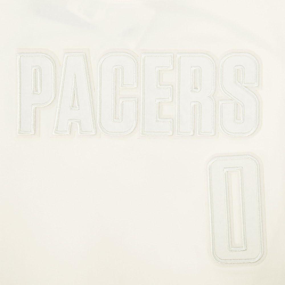 imagePro Standard NBA Mens Mens NBA Indiana Pacers Neutrals Player Cotton Short Sleeve TeeEggshell