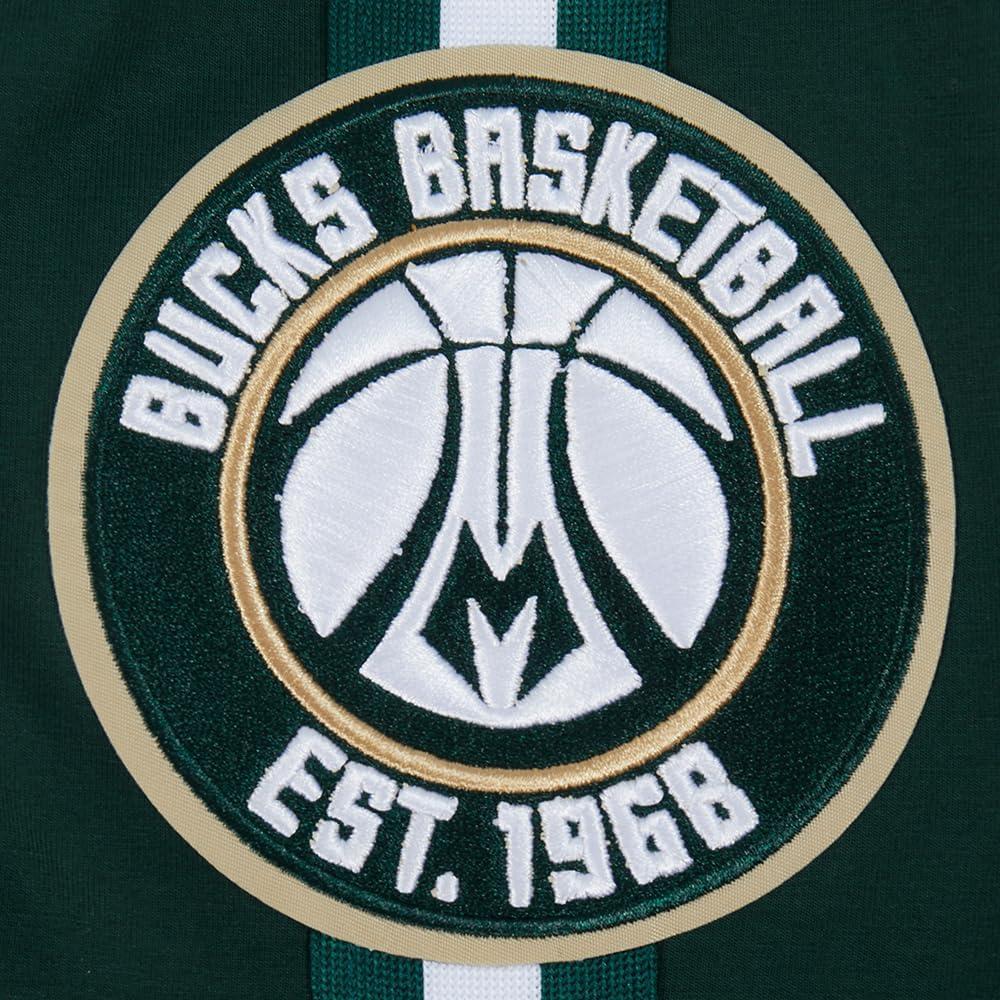 imagePro Standard NBA Mens Mens NBA Mesh Cotton Taping TeeForest Green