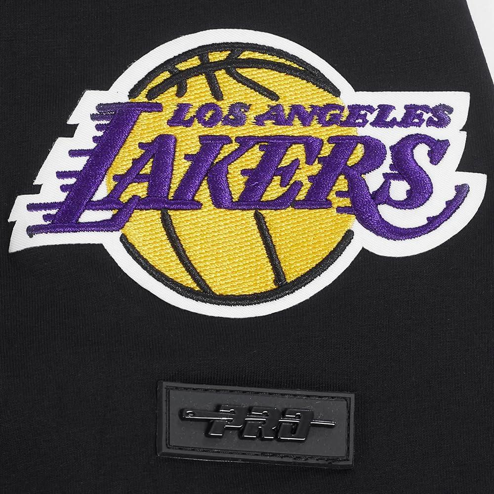 imagePro Standard NBA Mens Mens NBA Team Pennants Cotton Short Sleeve TeeBlack