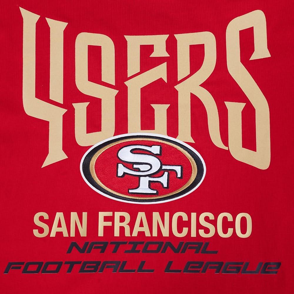 imageSan Francisco 49ers City Tour 20 Mens Cotton Drop Shoulder Tee by Pro StandardRed