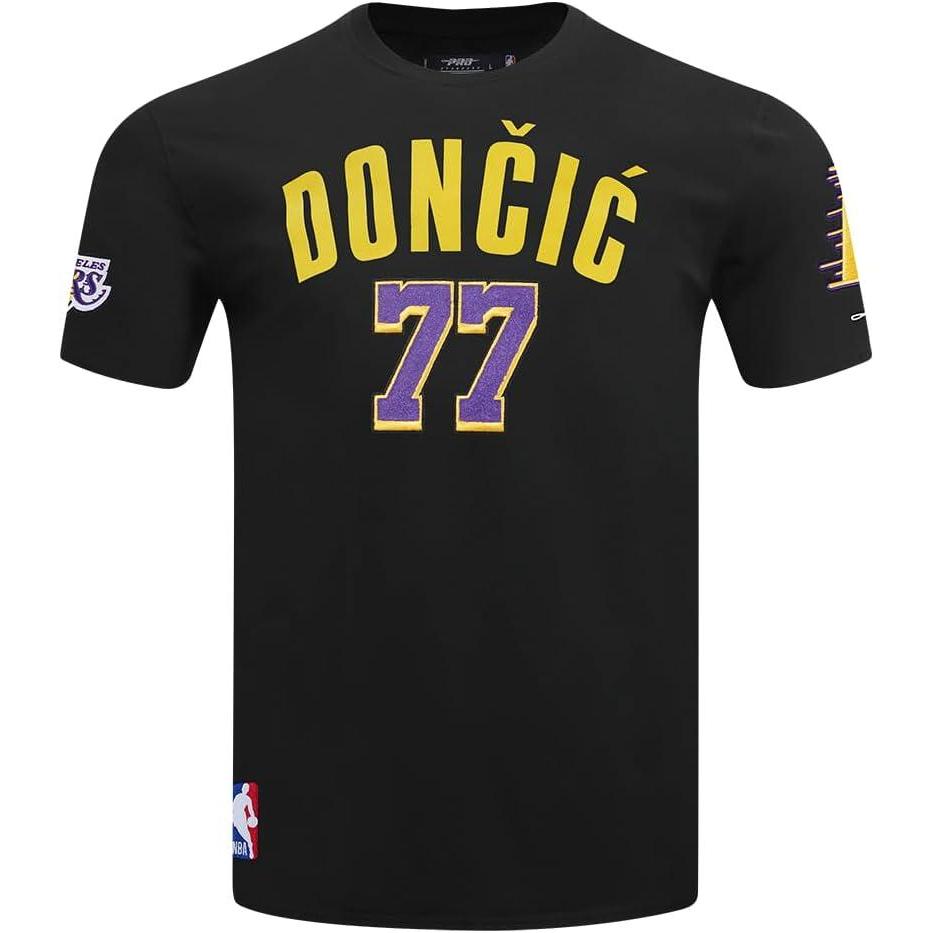 imageLakers Luka Doncic 77 Classic PNN Mens SJ Tee 20 by Pro StandardBlack