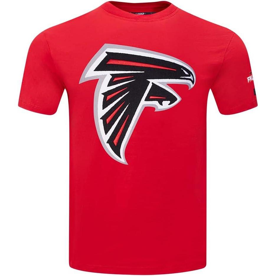 imagePro Standard Mens NFL Mashup Cotton Single Short Sleeve TeeRed