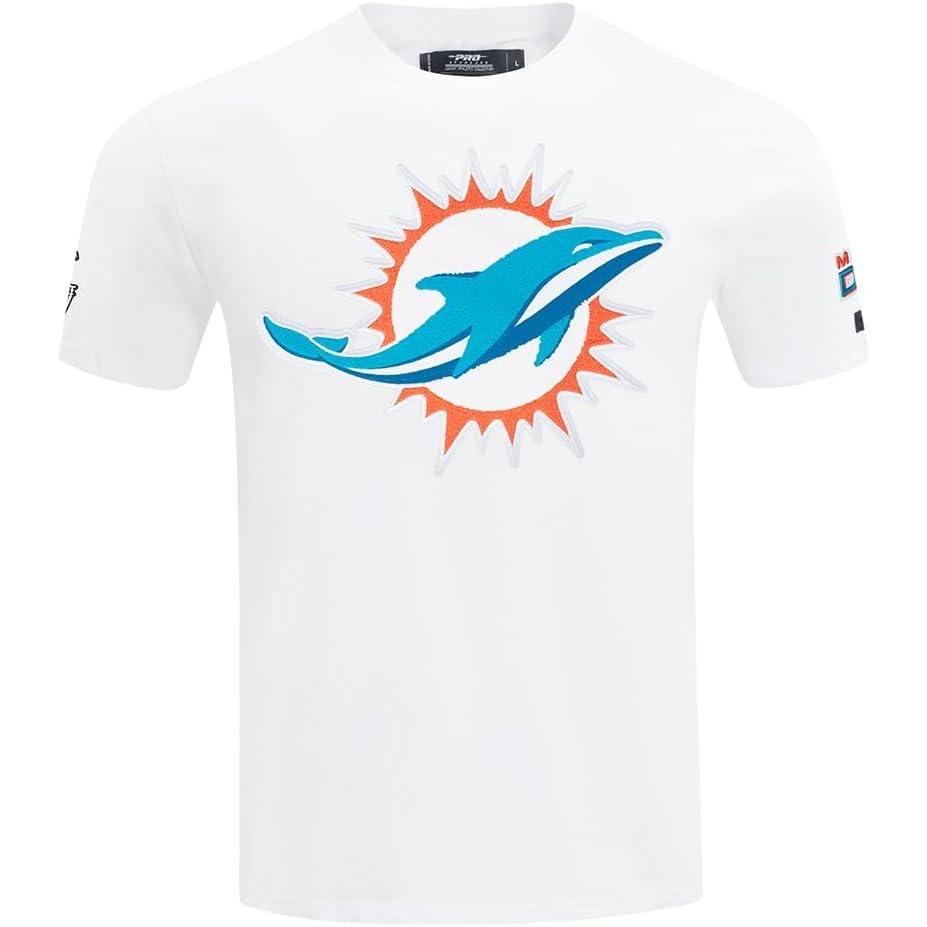 imagePro Standard Mens NFL Mashup Cotton Single Short Sleeve TeeWhite