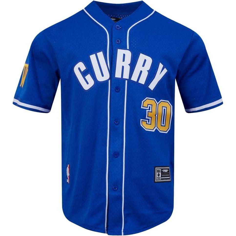imagePro Standard NBA Mens Mens NBA Golden State Warriors Classic Player Mesh Down TopTeam Color