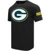 Green Bay Packers Mashup Men’s T-Shirt by Pro Standard(Black)