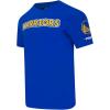 Pro Standard Mens NBA Golden State Warriors Stephen Curry #30 Classic Player Short Sleeve Tee Royal Blue S