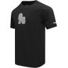 Pro Standard Mens NBA Reverse French Terry Cotton Short Sleeve Tee(Black)