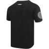Pro Standard Mens NBA Reverse French Terry Cotton Short Sleeve Tee(Black)