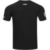 Pro Standard Mens NBA Reverse French Terry Cotton Short Sleeve Tee(Black)