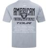 Pro Standard Mens NFL Las Vegas Raiders City Tour 2.0 Short Sleeve Tee Dark Heather Gray M