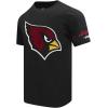 Pro Standard Mens NFL Mashup Cotton Single Short Sleeve Tee(Black)