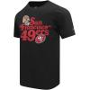 Pro Standard Mens NFL San Francisco 49ers Souvenir Short Sleeve Tee Black M