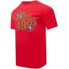 Pro Standard Mens NFL San Francisco 49ers Souvenir Short Sleeve Tee Red M