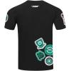 Pro Standard NBA Mens Mens NBA DIY Pick Stitch Cotton Short Sleeve Tee(Black)
