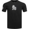 Pro Standard Mens NBA Reverse French Terry Cotton Short Sleeve Tee(Black)