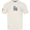 Pro Standard Mens NBA Reverse French Terry Cotton Short Sleeve Tee(Eggshell)