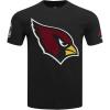 Pro Standard Mens NFL Mashup Cotton Single Short Sleeve Tee(Black)