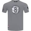 Pro Standard NBA Mens Mens NBA DIY Pick Stitch Cotton Short Sleeve Tee(Gray)