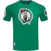 Pro Standard NBA Mens Mens NBA DIY Pick Stitch Cotton Short Sleeve Tee(Kelly Green)