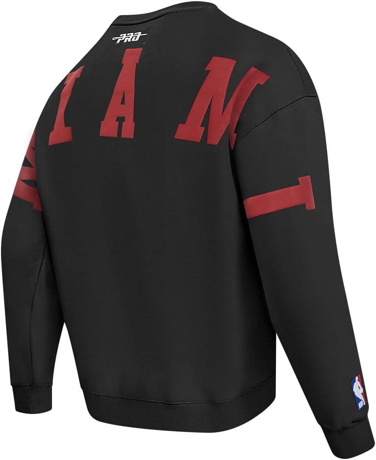 imagePro Standard Mens NBA Classic Chenille Cotton Double Knit Pull Over HoodieBlack