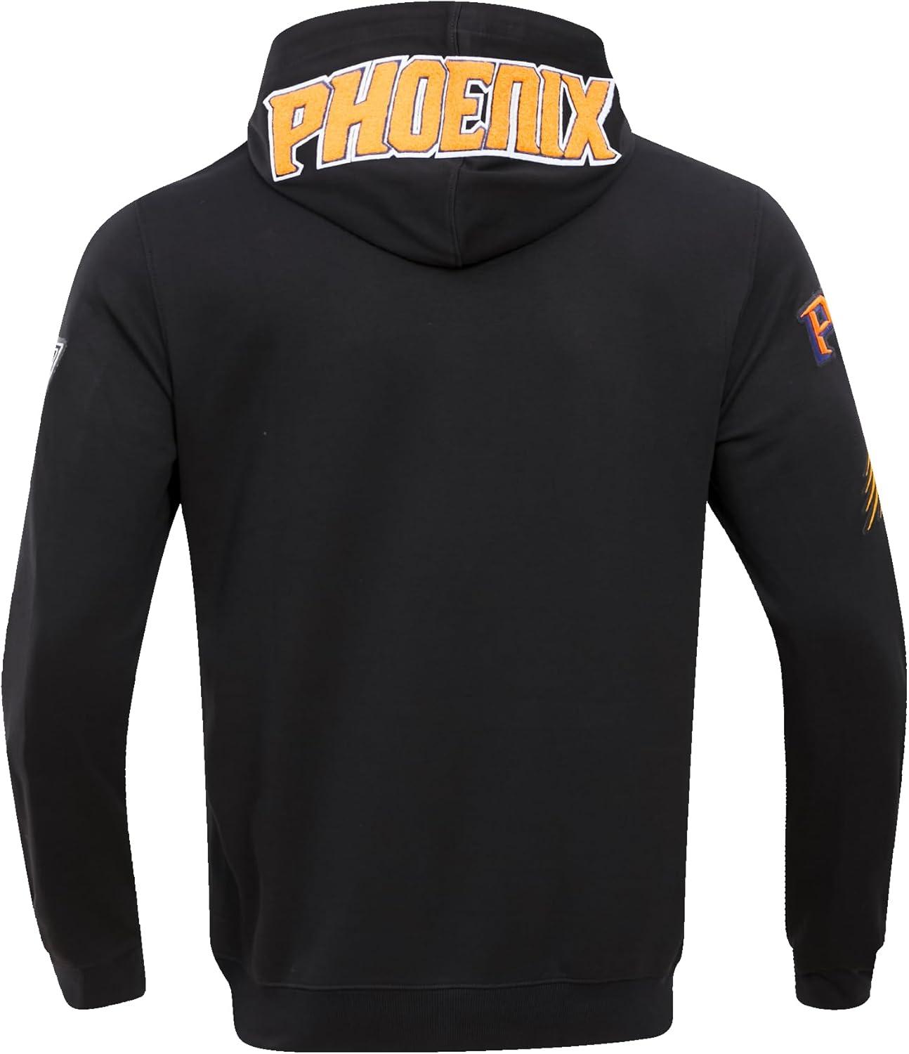 imagePro Standard Mens NBA Classic Chenille Cotton Double Knit Pull Over HoodieBlack