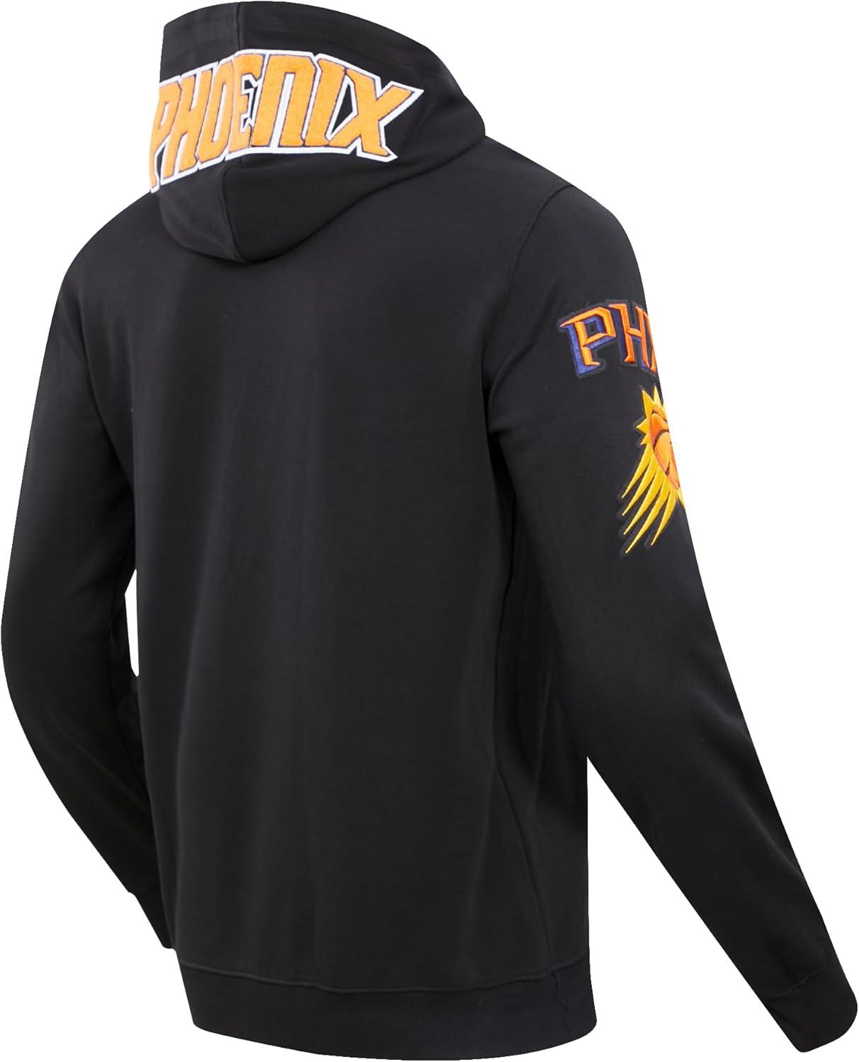 imagePro Standard Mens NBA Classic Chenille Cotton Double Knit Pull Over HoodieBlack