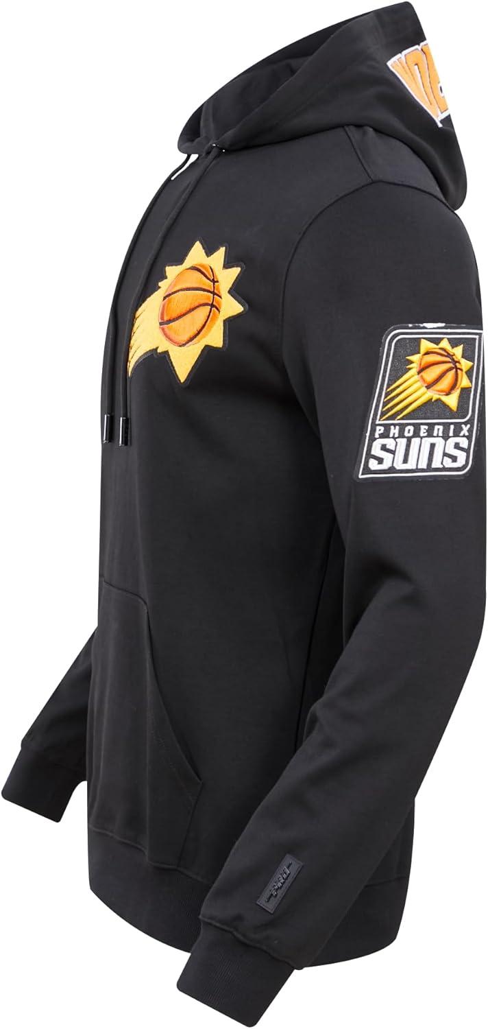 imagePro Standard Mens NBA Classic Chenille Cotton Double Knit Pull Over HoodieBlack