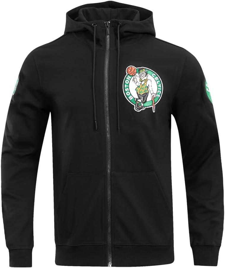imagePro Standard Mens NBA Classic Chenille Cotton Double Knit Pull Over HoodieBlack