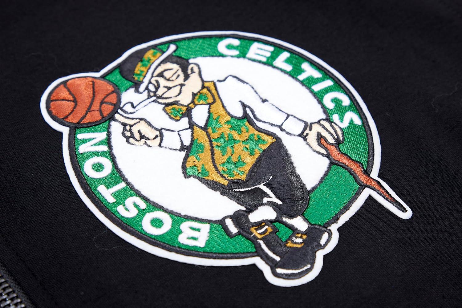 imagePro Standard Mens NBA Classic Chenille Cotton Double Knit Pull Over HoodieBlack