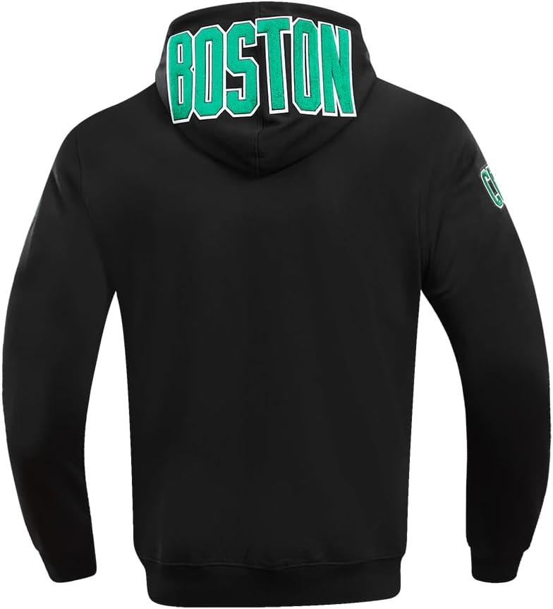 imagePro Standard Mens NBA Classic Chenille Cotton Double Knit Pull Over HoodieBlack