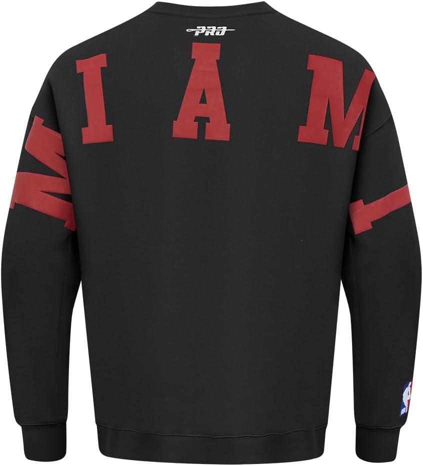 imagePro Standard Mens NBA Classic Chenille Cotton Double Knit Pull Over HoodieBlack