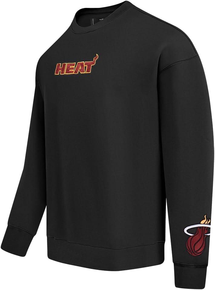 imagePro Standard Mens NBA Classic Chenille Cotton Double Knit Pull Over HoodieBlack