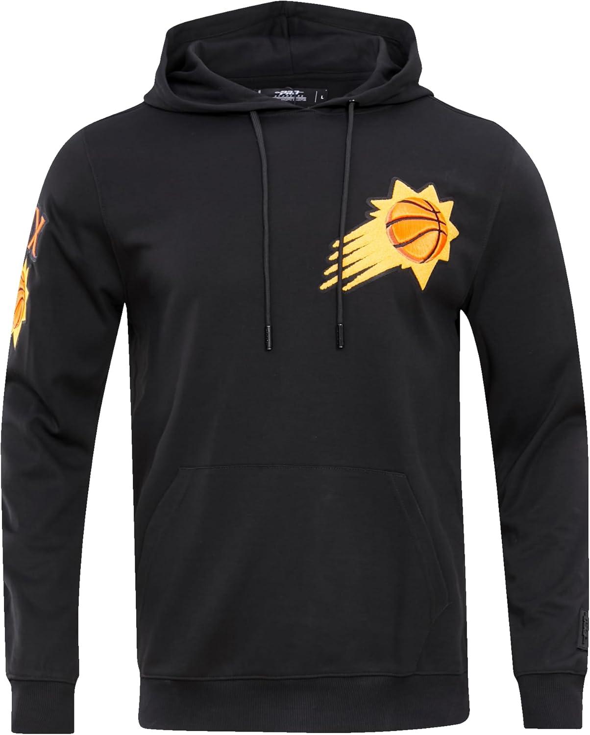 imagePro Standard Mens NBA Classic Chenille Cotton Double Knit Pull Over HoodieBlack