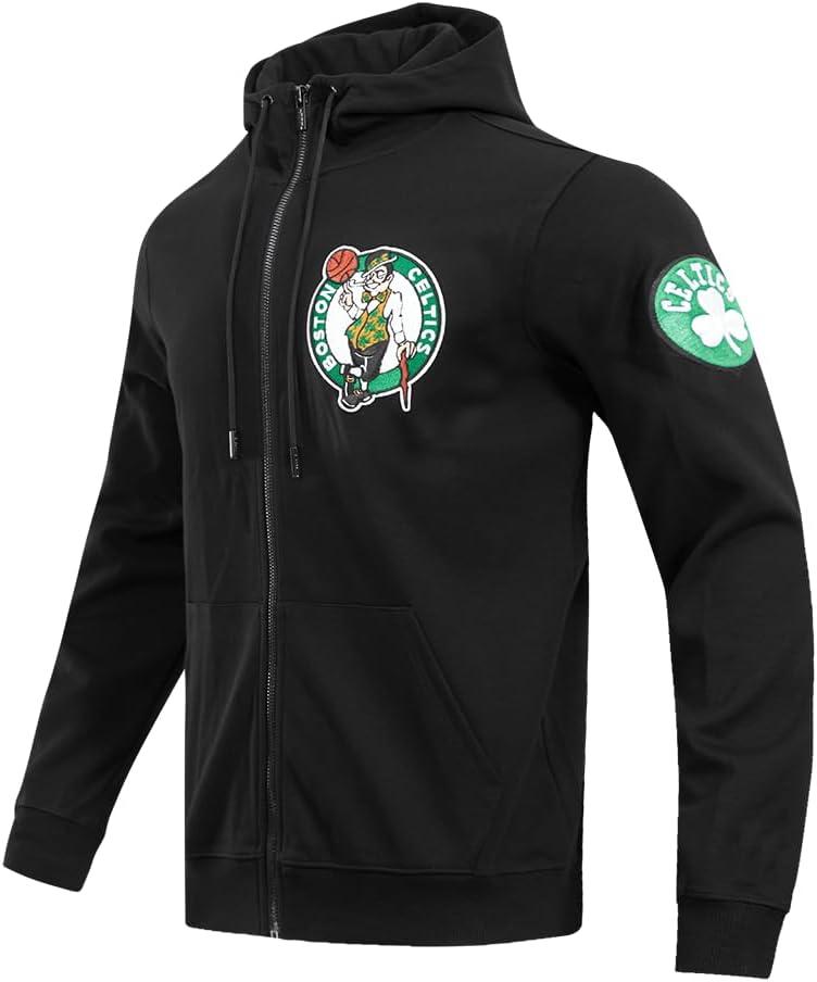 imagePro Standard Mens NBA Classic Chenille Cotton Double Knit Pull Over HoodieBlack