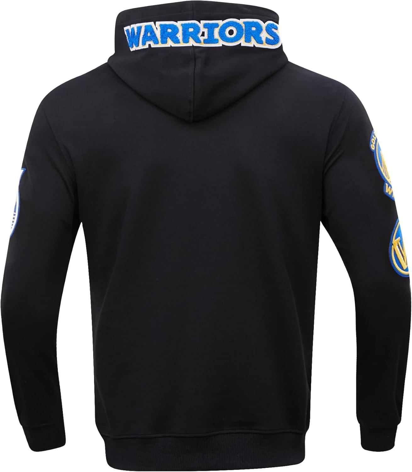 imagePro Standard Mens NBA Classic Chenille Cotton Double Knit Pull Over HoodieBlack