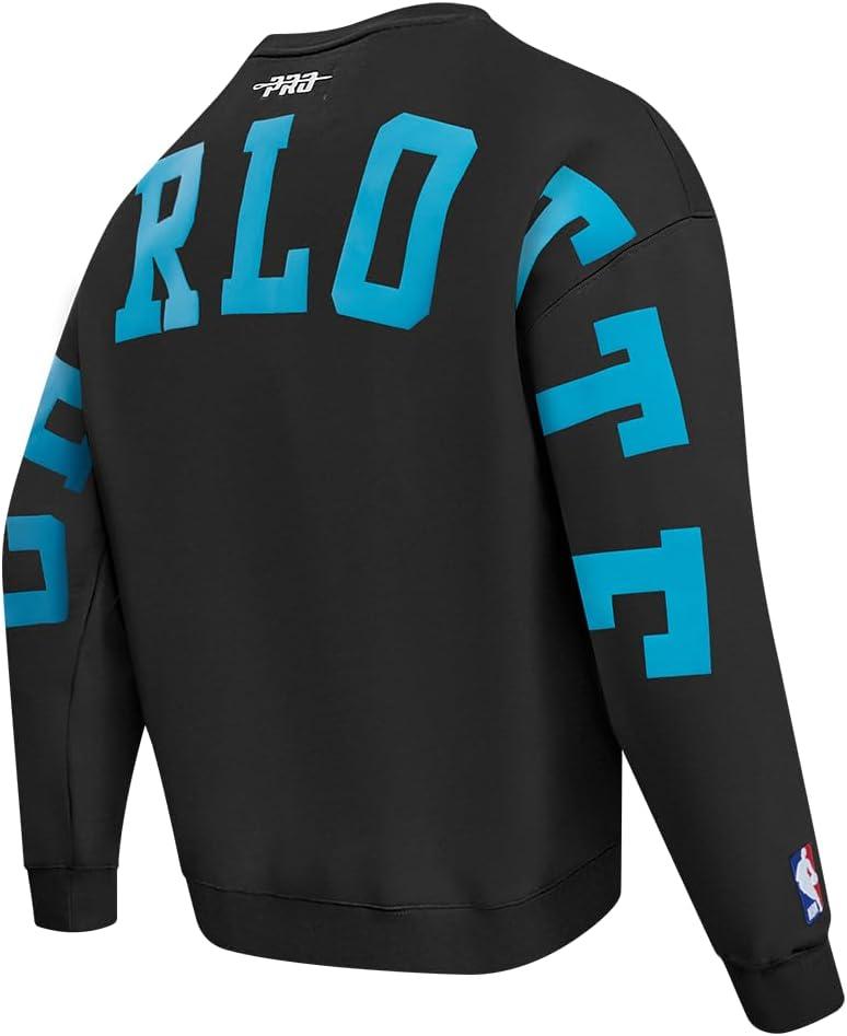 imagePro Standard Mens NBA Classic Chenille Cotton Double Knit Pull Over HoodieBlack