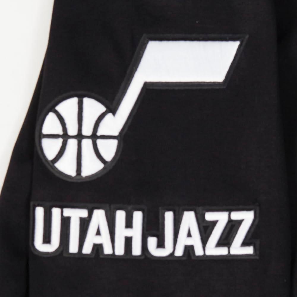 imagePro Standard Mens NBA Classic Chenille Cotton Double Knit Pull Over HoodieBlack