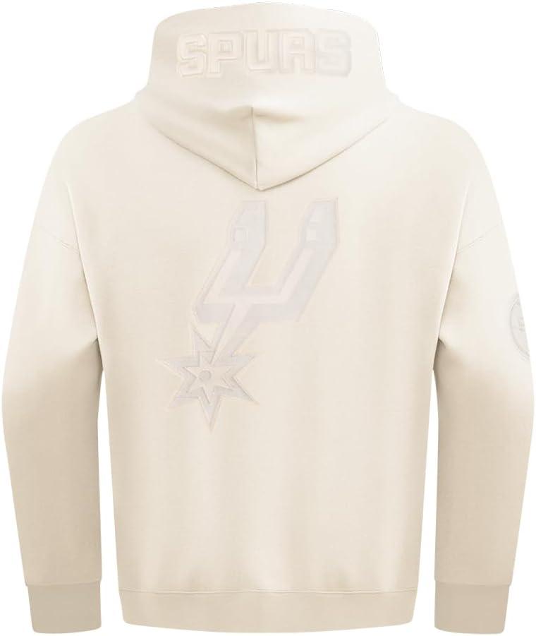 imagePro Standard Mens NBA Classic Chenille Cotton Double Knit Pull Over HoodieEggshell