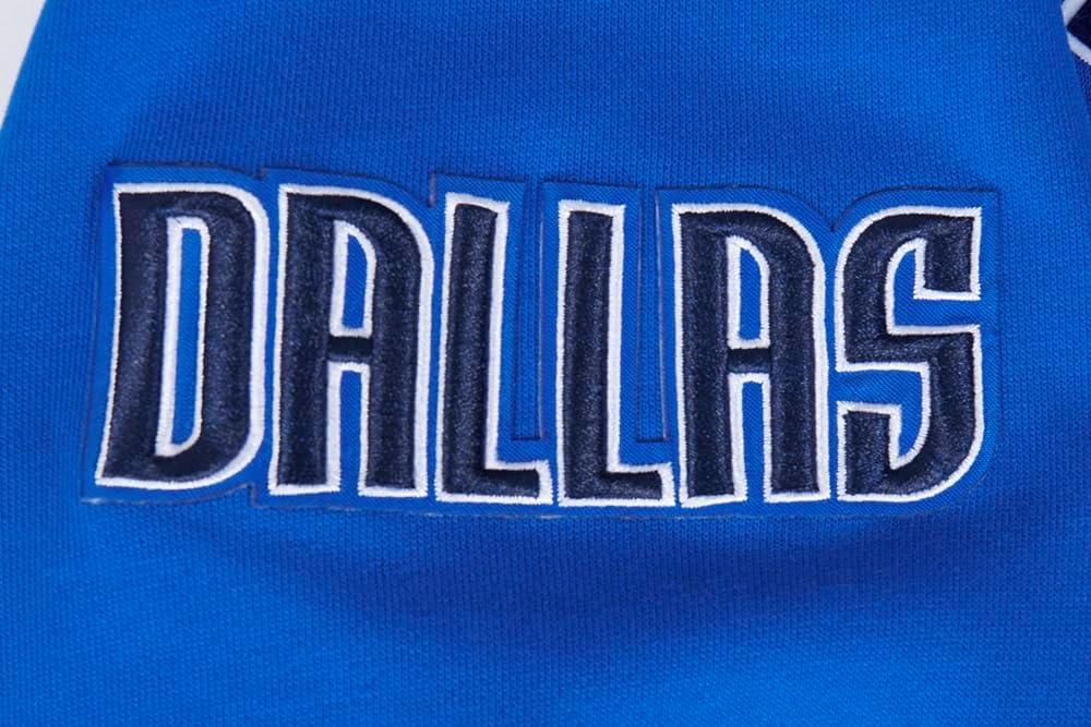 imagePro Standard Mens NBA Classic Chenille Cotton Double Knit Pull Over HoodieRoyal Blue