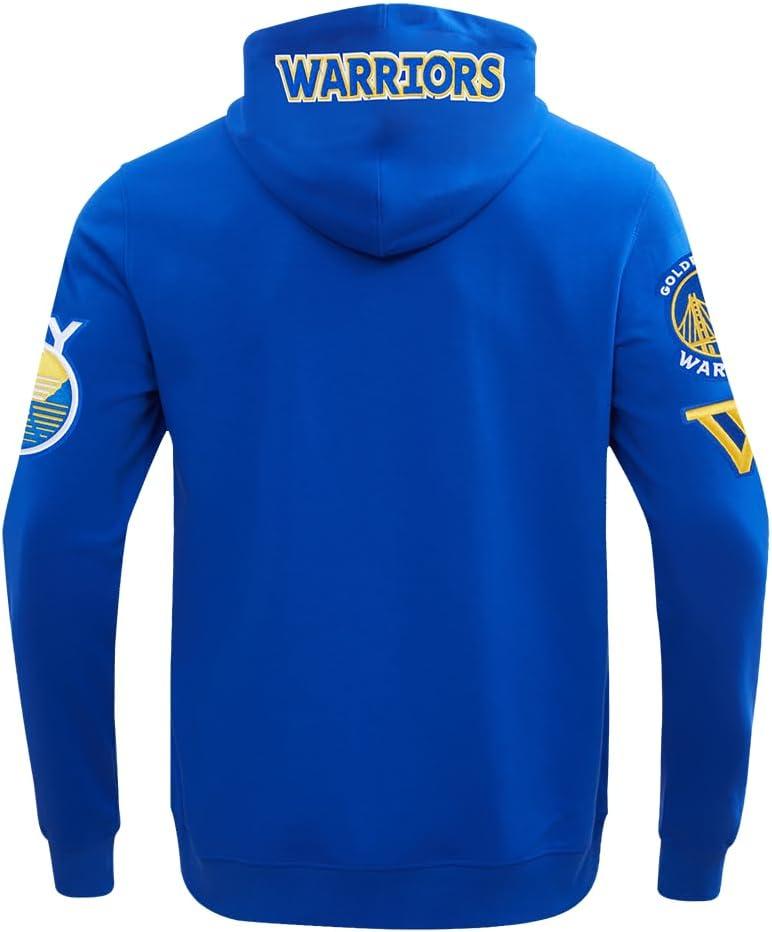 imagePro Standard Mens NBA Classic Chenille Cotton Double Knit Pull Over HoodieRoyal Blue