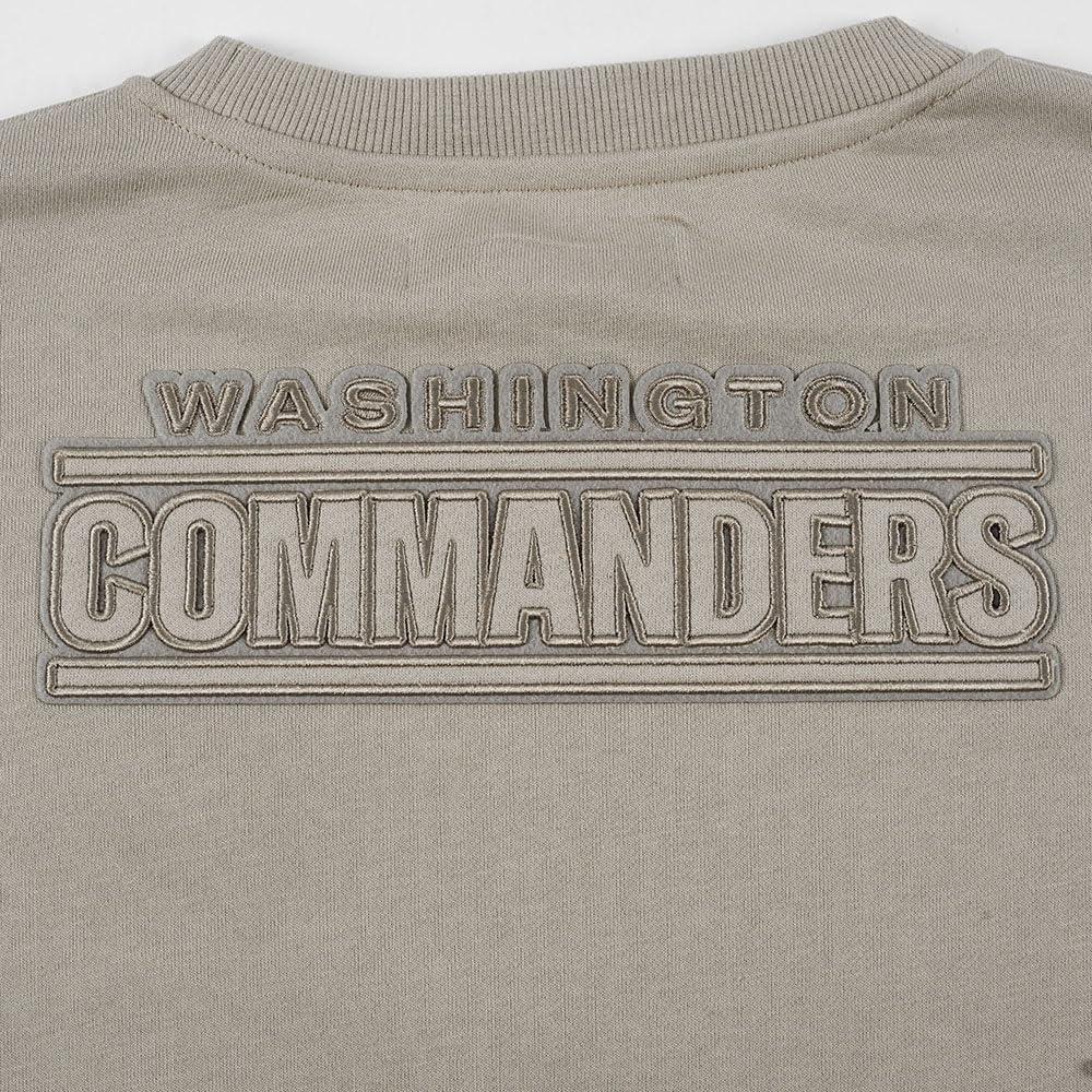 imagePro Standard Womens NFL Washington Commanders Neutral Crewneck Sweatshirt Taupe L
