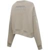 Pro Standard Womens NFL Washington Commanders Neutral Crewneck Sweatshirt Taupe L