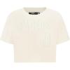 Pro Standard NBA Womens Womens NBA Indiana Pacers Neutrals Player Short Sleeve Boxy Tee(Eggshell)