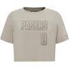 Pro Standard NBA Womens Womens NBA Indiana Pacers Neutrals Player Short Sleeve Boxy Tee(Taupe)