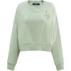 Pro Standard Neutral Women’s NFL Los Angeles Chargers Fleece Crewneck(Moss)
