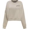 Pro Standard Neutral Women’s NFL Los Angeles Chargers Fleece Crewneck(Taupe)