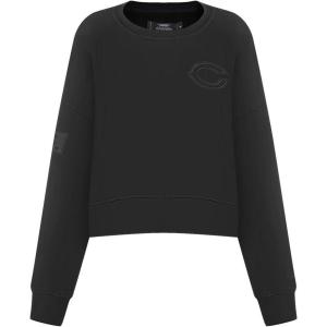 Pro Standard Neutral Women’s NFL Los Angeles Chargers Fleece Crewneck(Black)