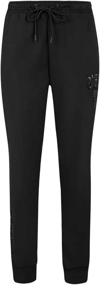imagePro Standard NBA Womens Womens NBA Classic Brushed Back French Terry SweatpantTriple Black