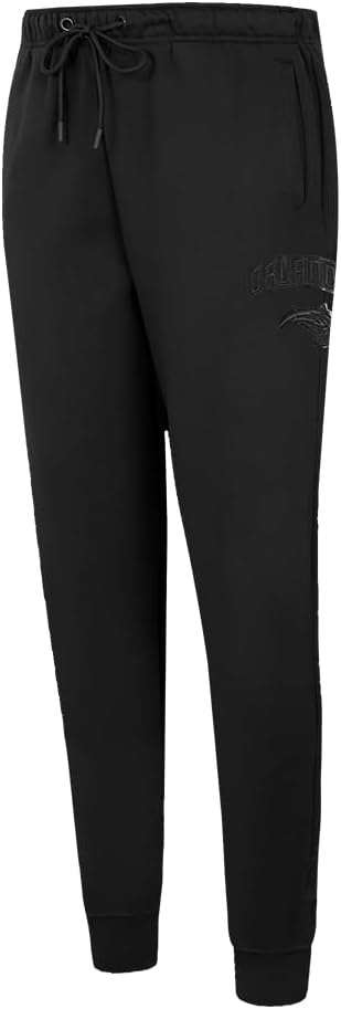 imagePro Standard NBA Womens Womens NBA Classic Brushed Back French Terry SweatpantTriple Black